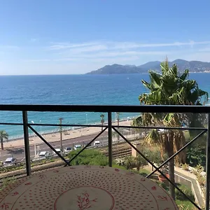 Apartment With Sea View, Aircondition And Parking, Cannes